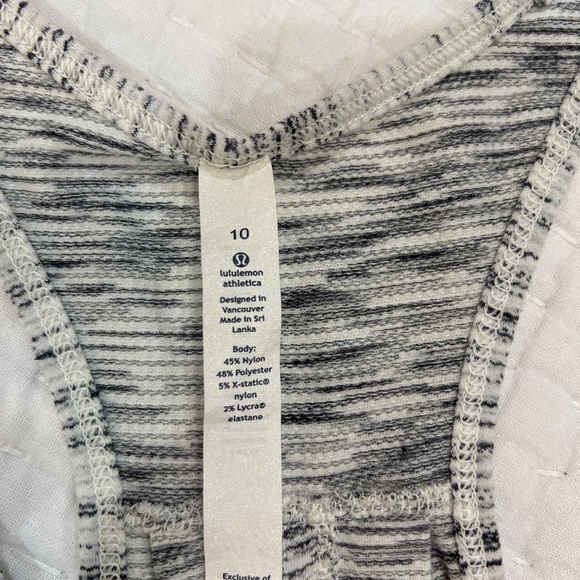 Lululemon Salute the Sun Tank Gently Worn Size 10 - Picture 5 of 7